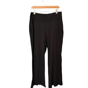 Athleta Black Wide Leg Pants